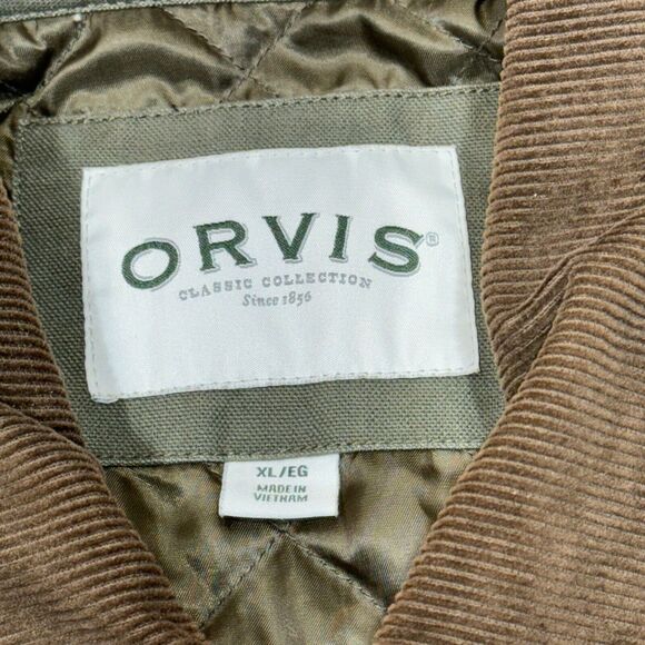 COPY - Orvis Jacket Men Extra Large Green Barn Coat Chore Hunting Corduroy Coll… - Picture 6 of 16